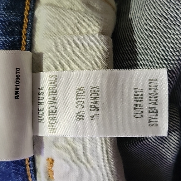 Agolde Sophie High Rise Skinny Distressed Jeans - Picture 7 of 8